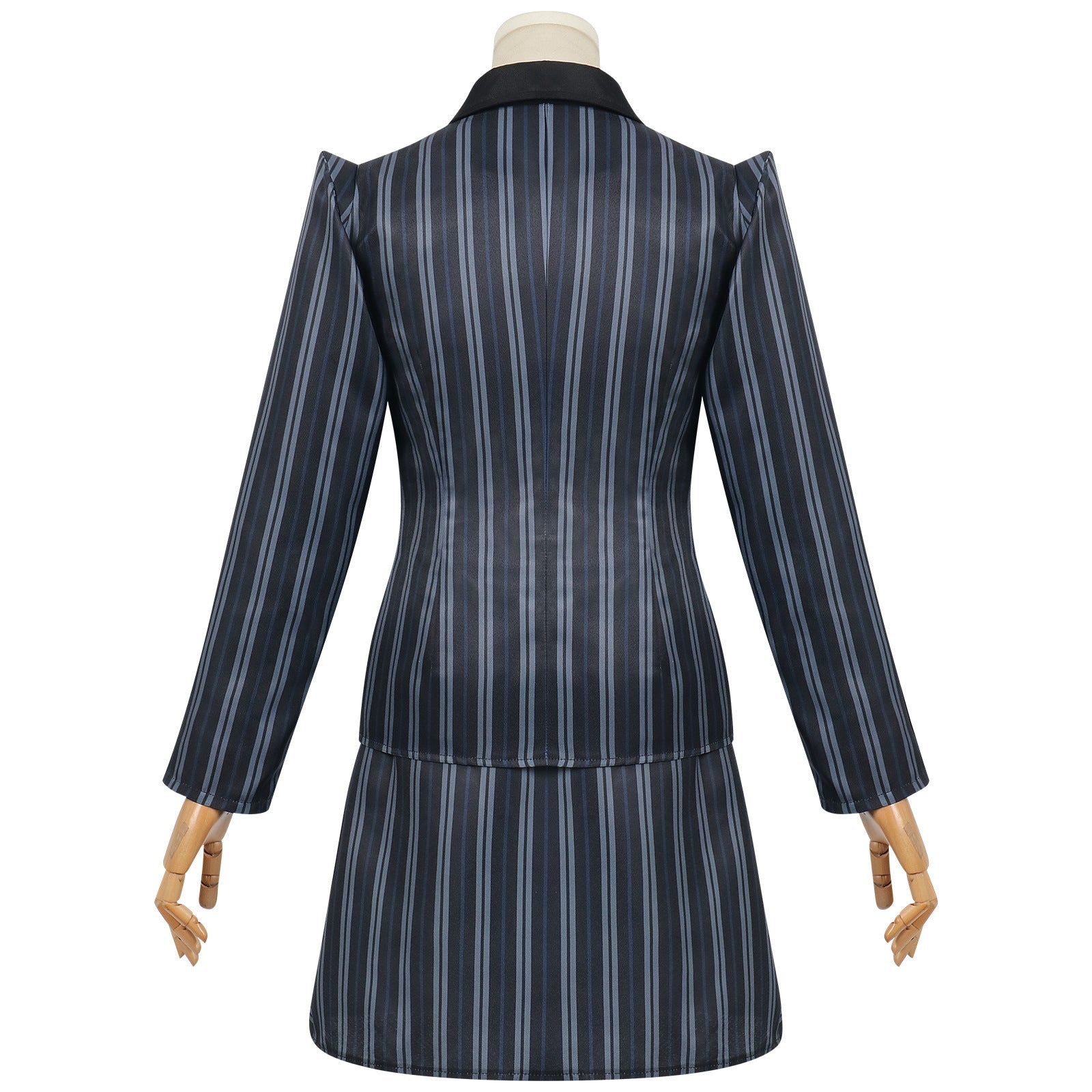 Wicked: For Good Witch Elphaba Black Stripe Suit Cosplay Costumes