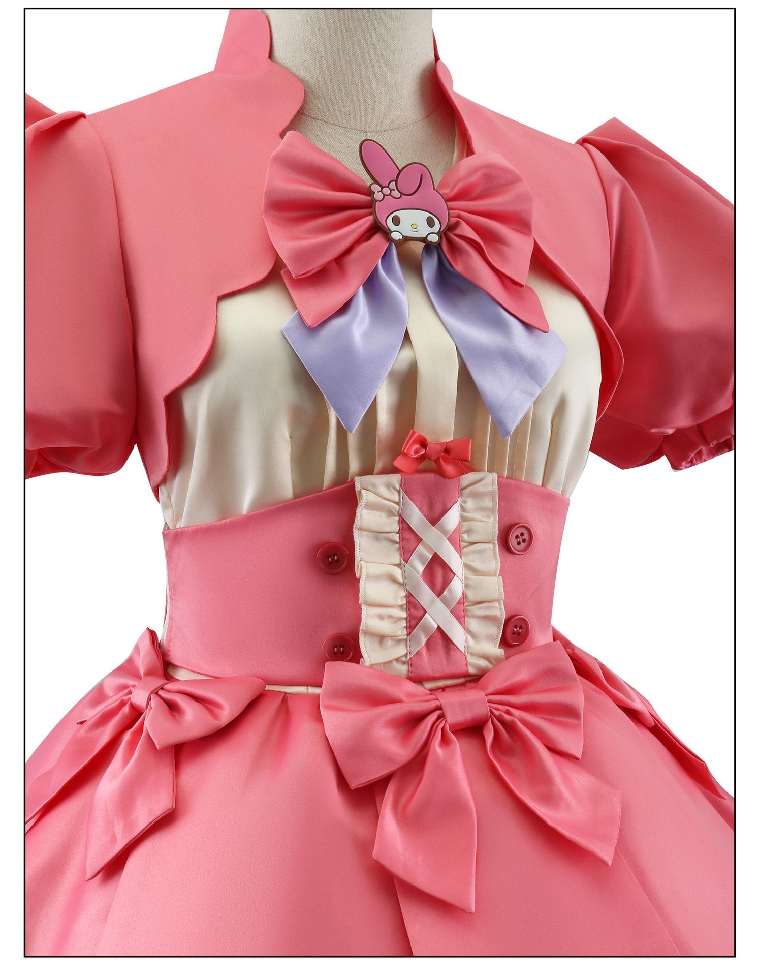 Identity V My Melody Lily Barrier Cheerleader Uniform Cosplay Costumes