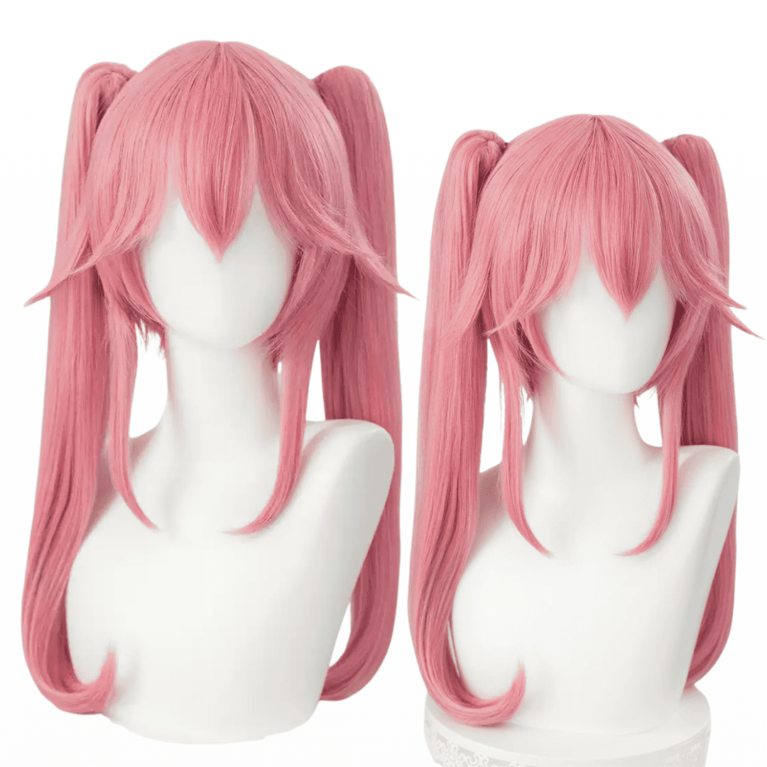 omgcos FGO Tamamo No Mae Pink Cosplay Wigs