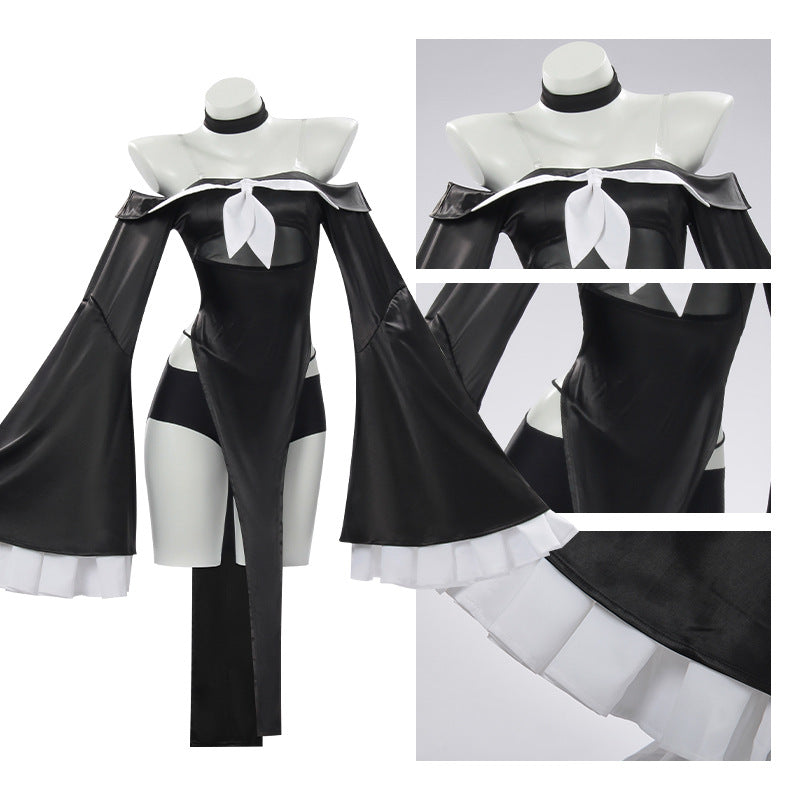 omgcos Game Blue Archive Plana Halloween Dress Cosplay Costume