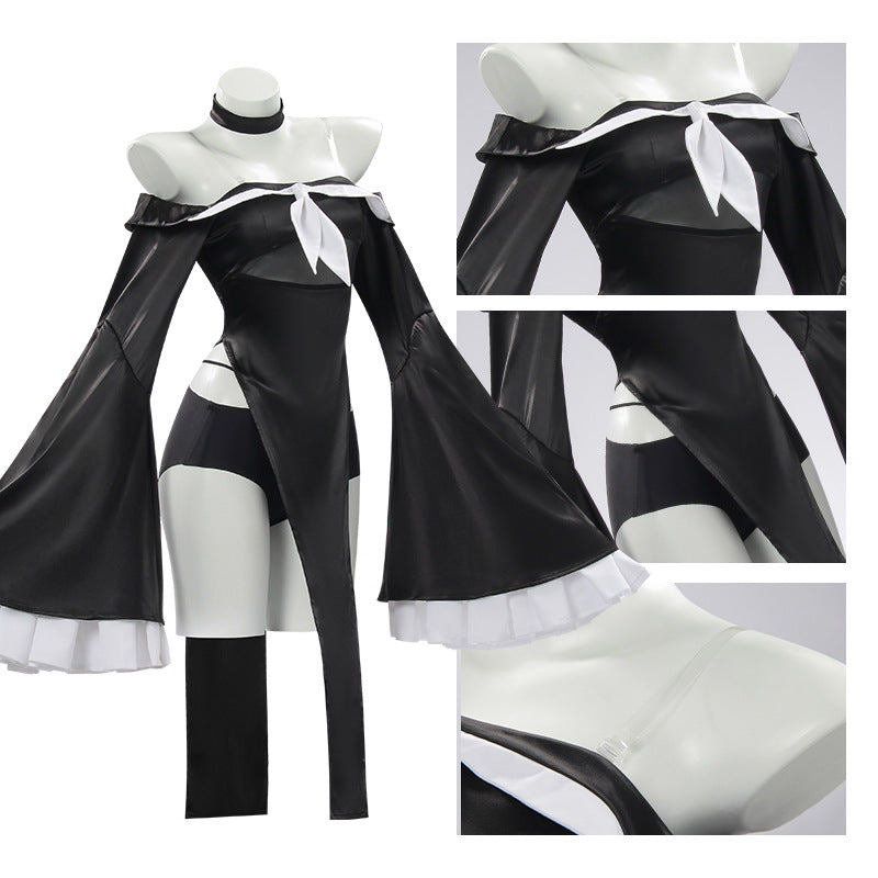 omgcos Game Blue Archive Plana Halloween Dress Cosplay Costume