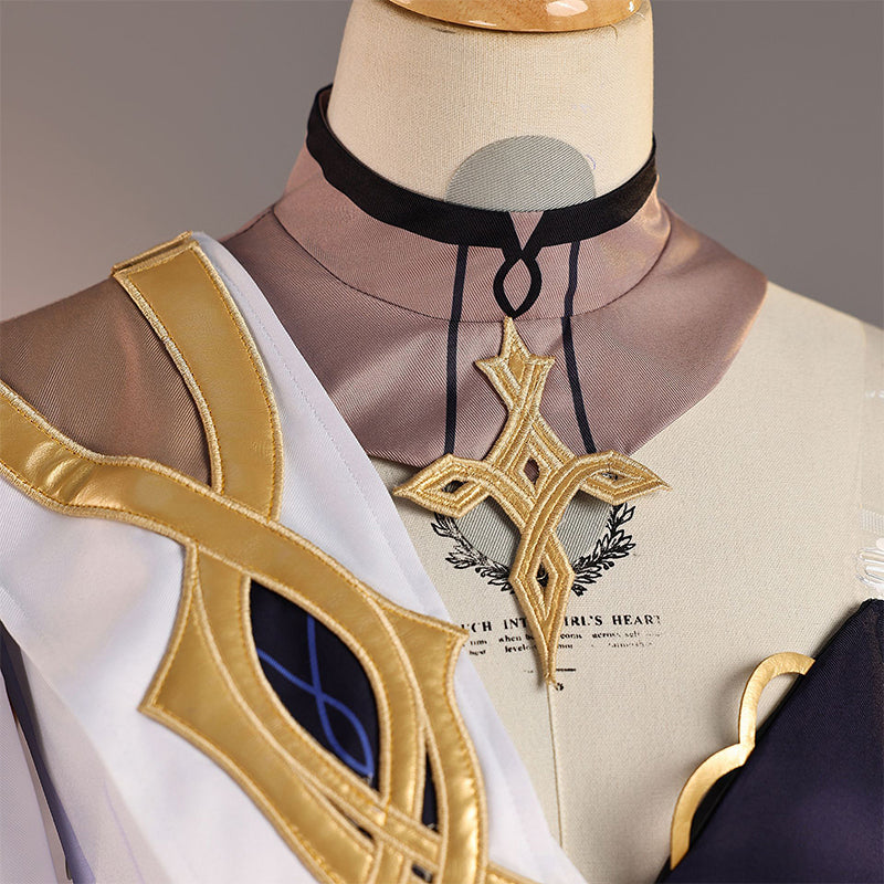 omgcos Game Genshin Impact Naberius Women Dress Cosplay Costume