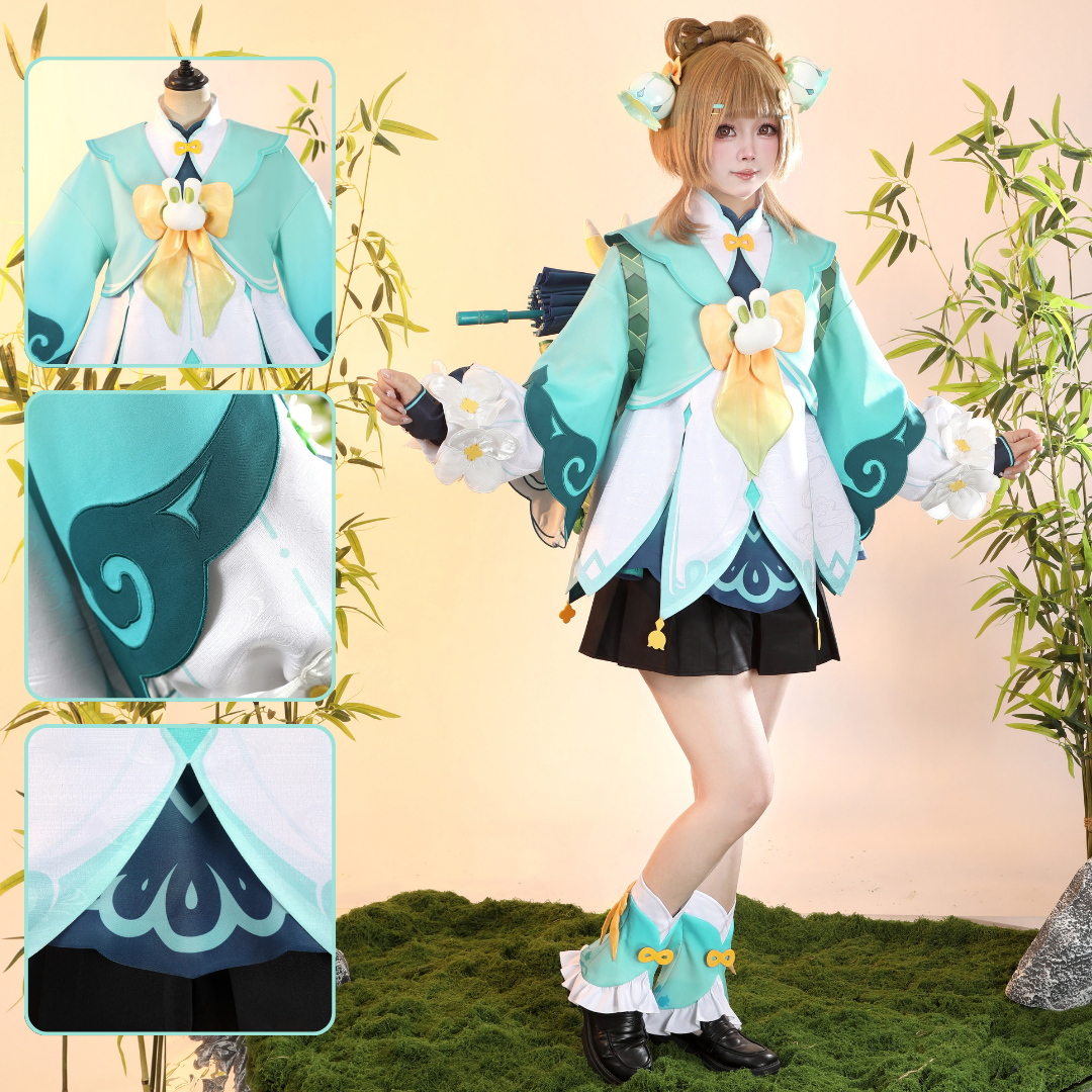 omgcos Genshin Impact Lantern Rite Yaoyao Cosplay Costume