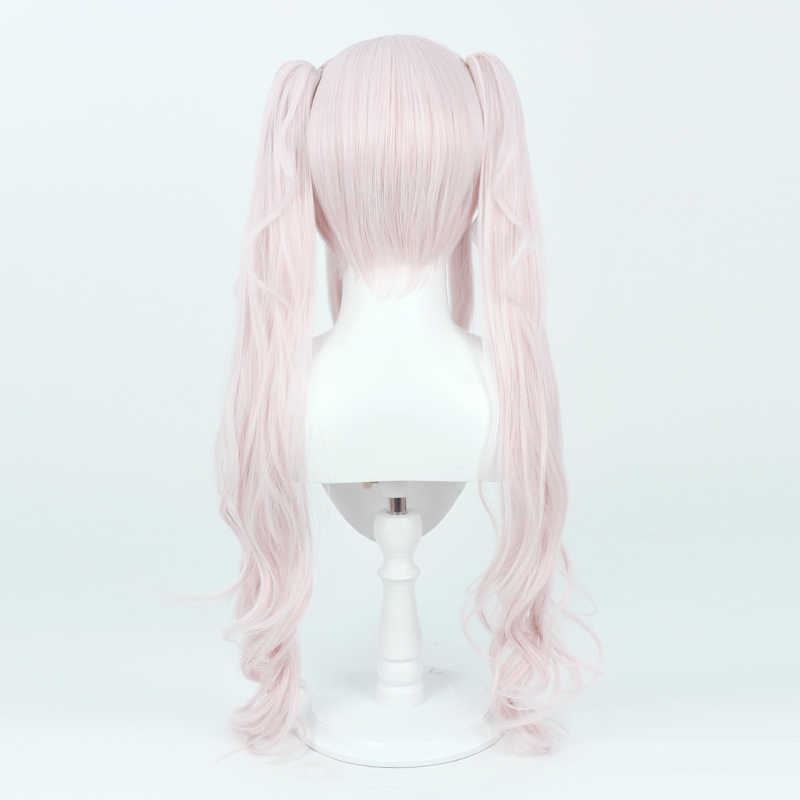 omgcos Goddess of Victory: Nikke Alice Light Pink Ponytail Cosplay Wig