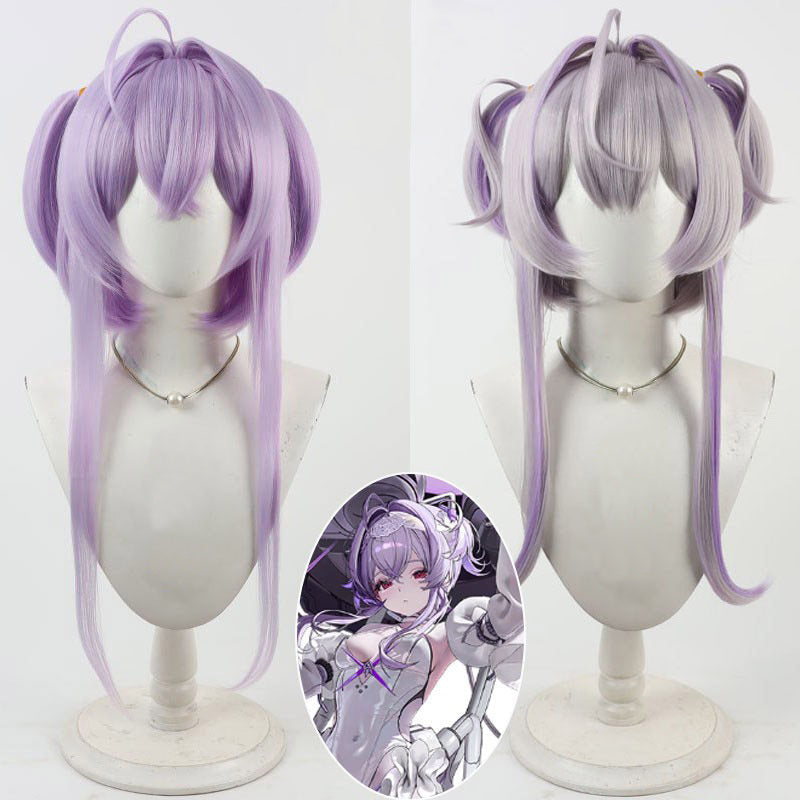 omgcos Goddess of Victory: Nikke Liberalio Purple Cosplay Wig