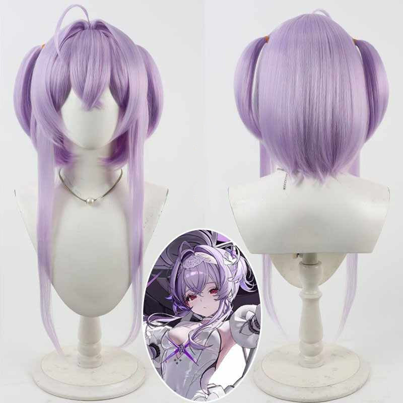 omgcos Goddess of Victory: Nikke Liberalio Purple Cosplay Wig