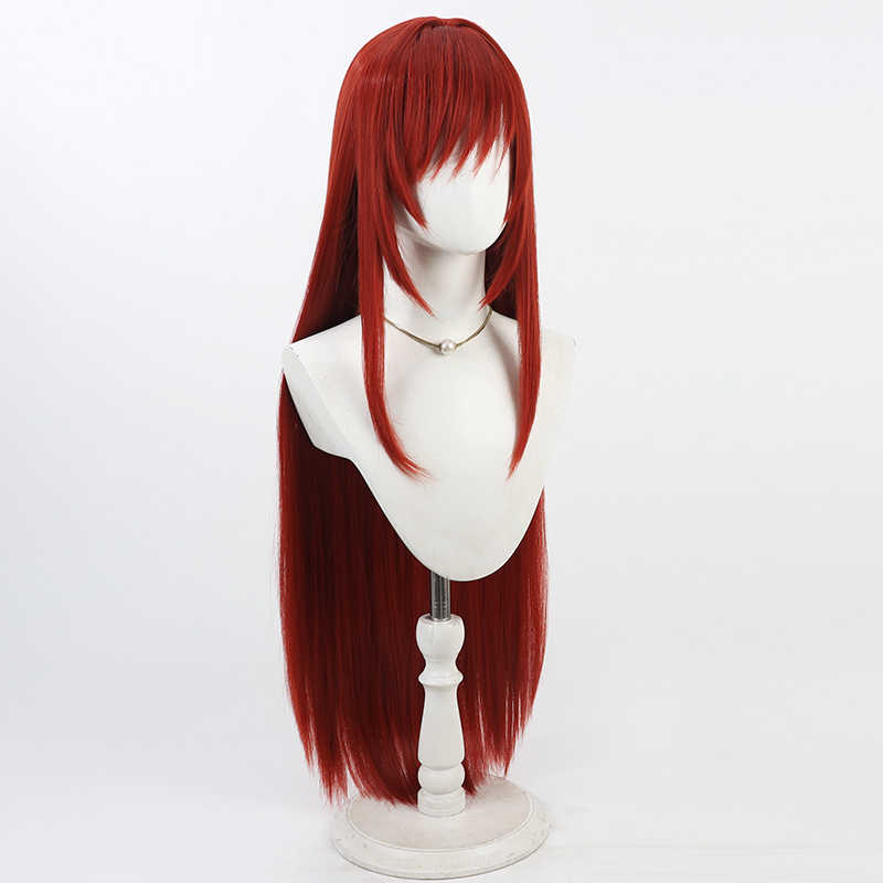 omgcos Goddess of Victory: Nikke Rapi Long Red Cosplay Wig