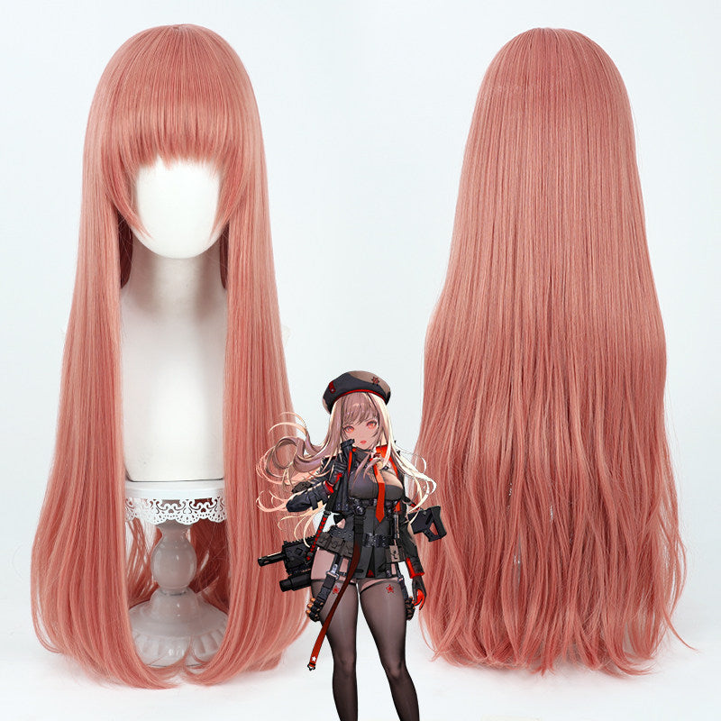 omgcos Goddess of Victory: Nikke Rapi Orange Red Cosplay Wig
