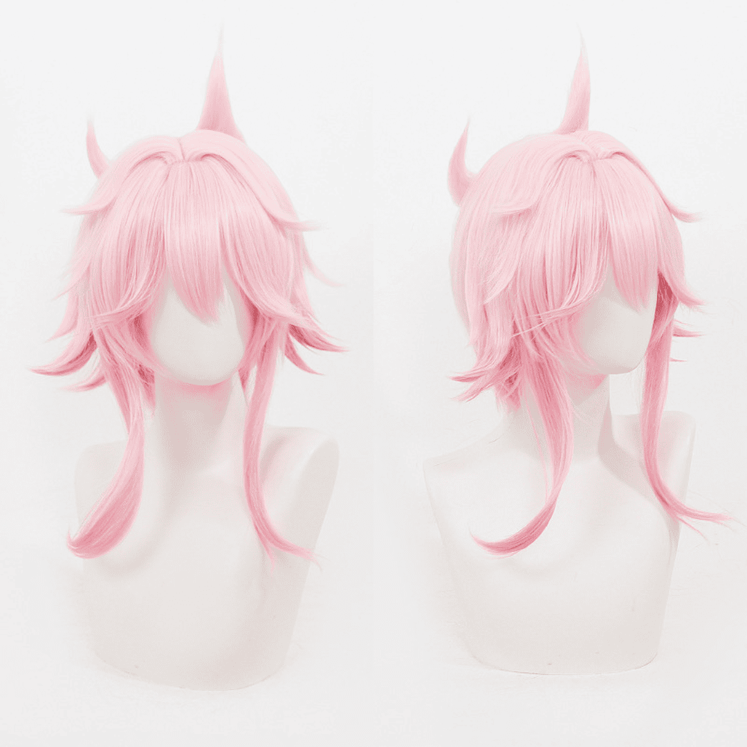omgcos Honkai Star Rail Evanescia Pink Cosplay Wig