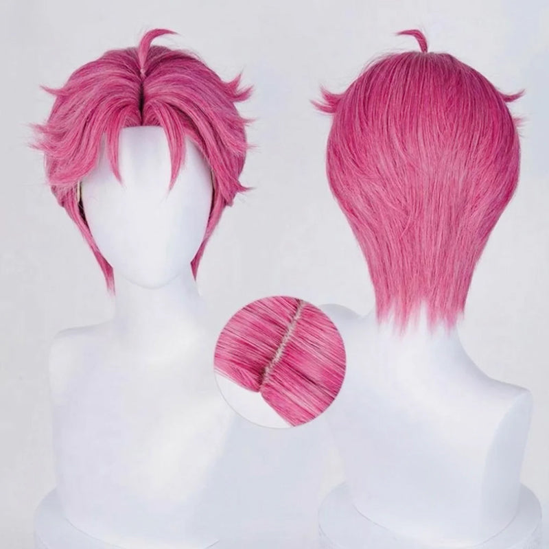 omgcos Kpop Girl Demon Boys Abby Short Cosplay Wig