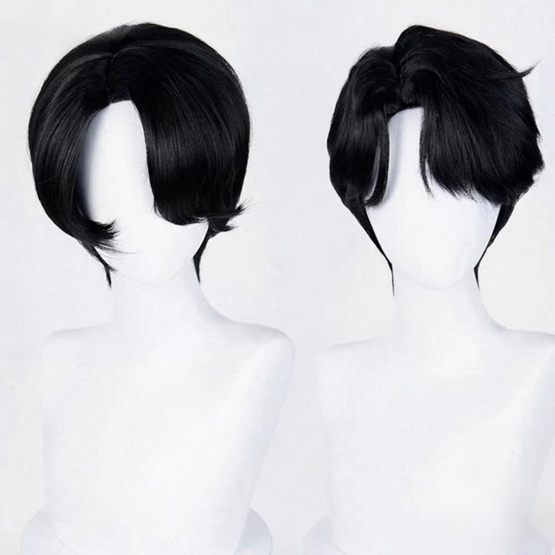 omgcos Kpop Girl Demon Boys Jinu Black Cosplay Wig