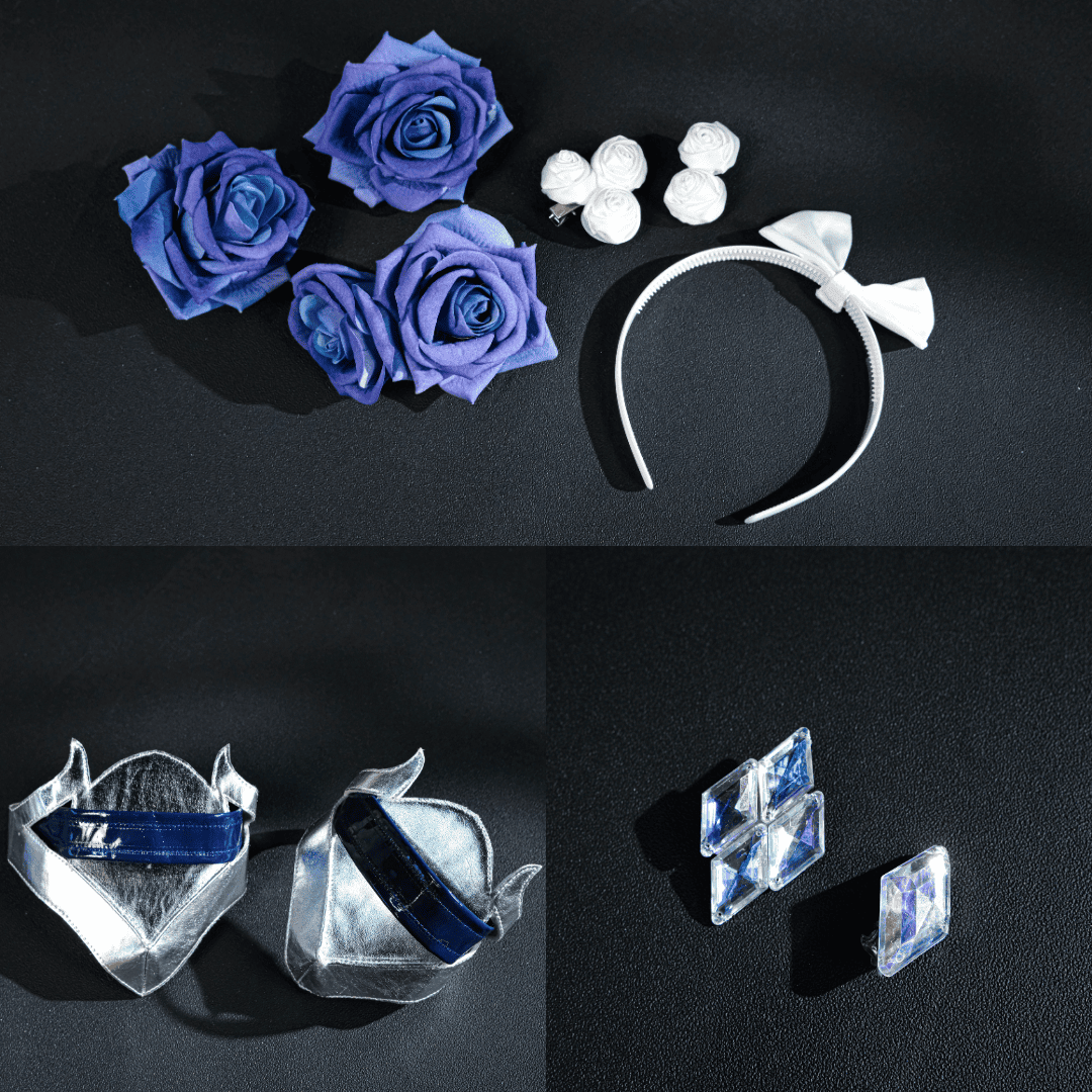 Ready To Ship omgcos LOL Wild Rift Crystal Rose Lux Cosplay Costume