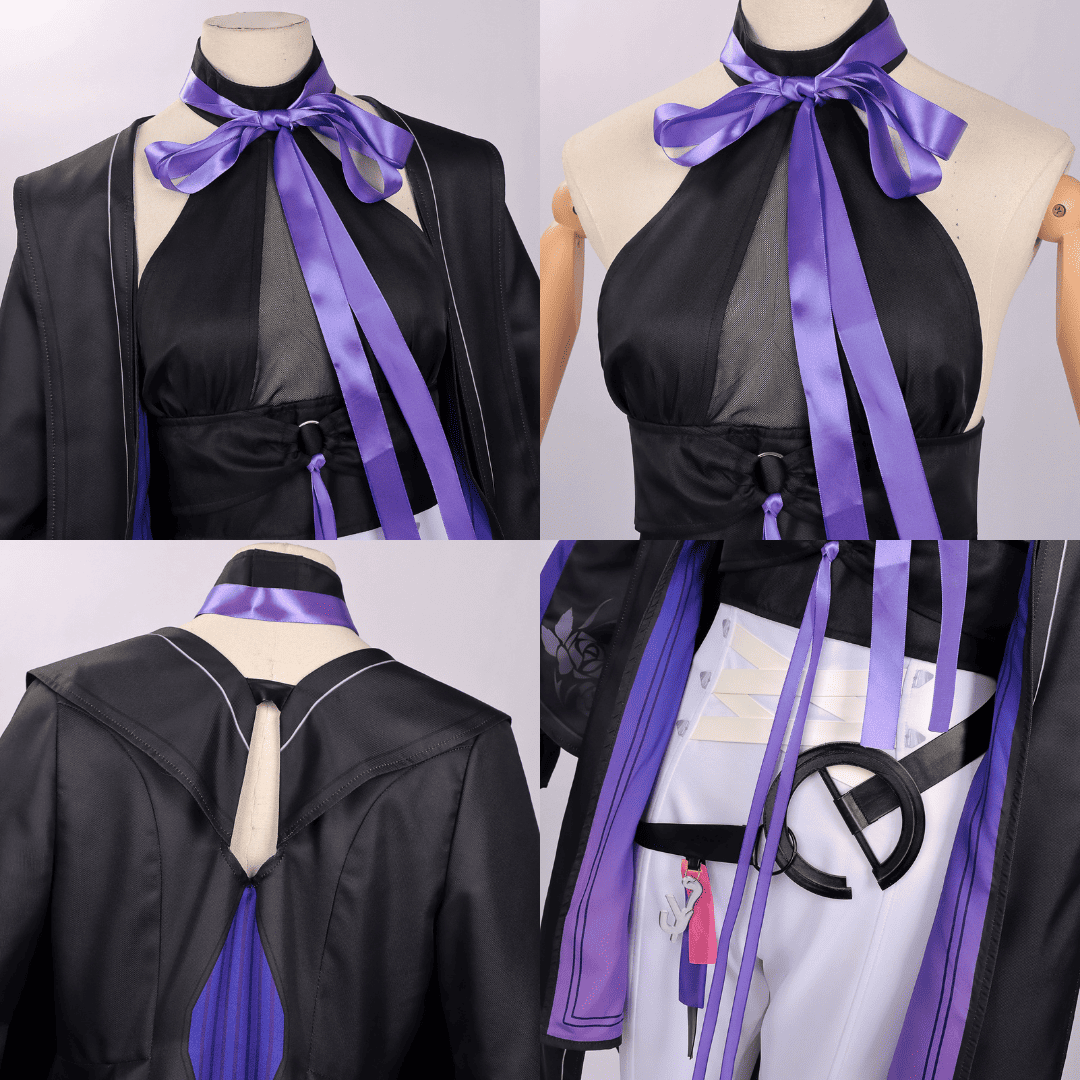 omgcos NTE Jiuyuan Purple Uniform Cosplay Costume
