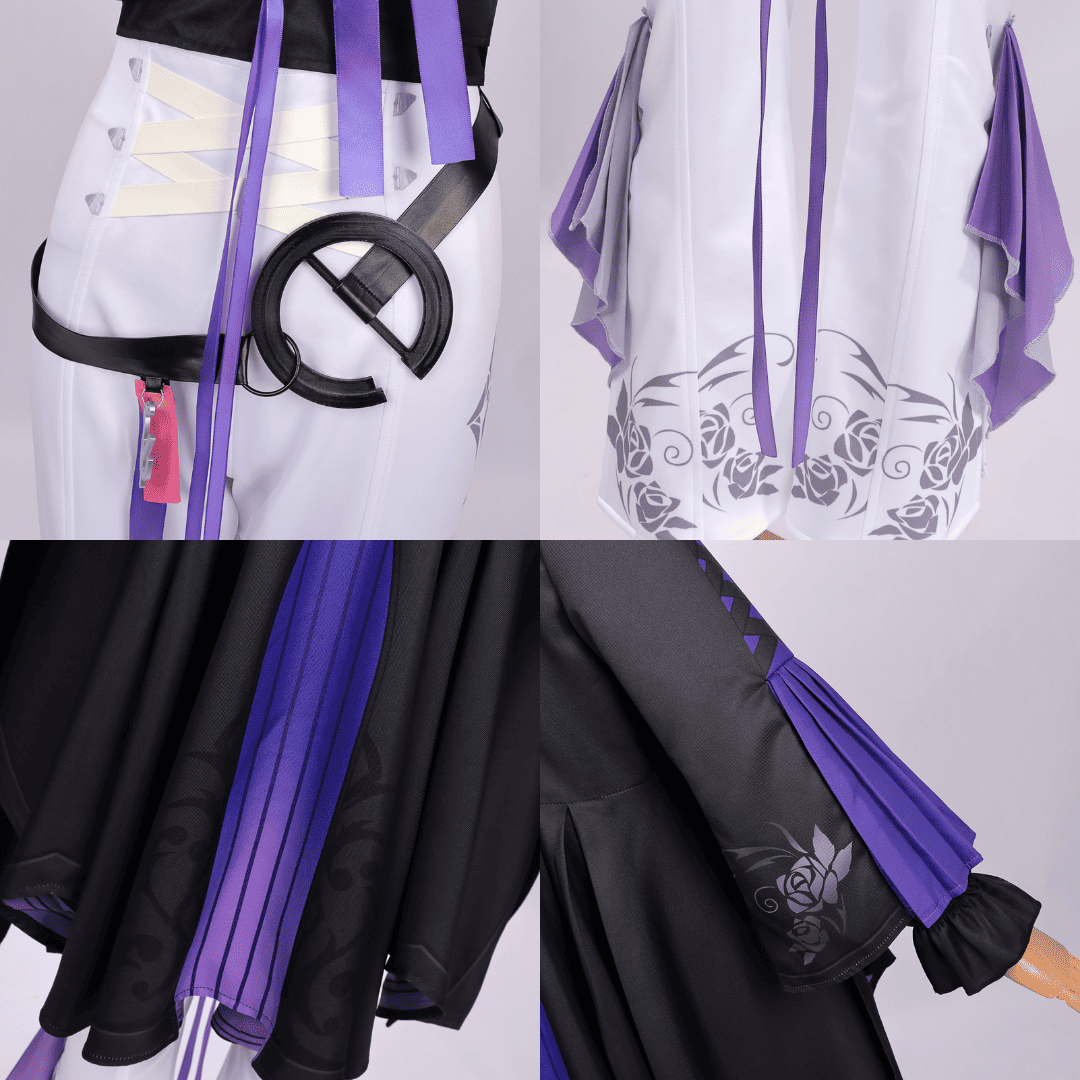 omgcos NTE Jiuyuan Purple Uniform Cosplay Costume