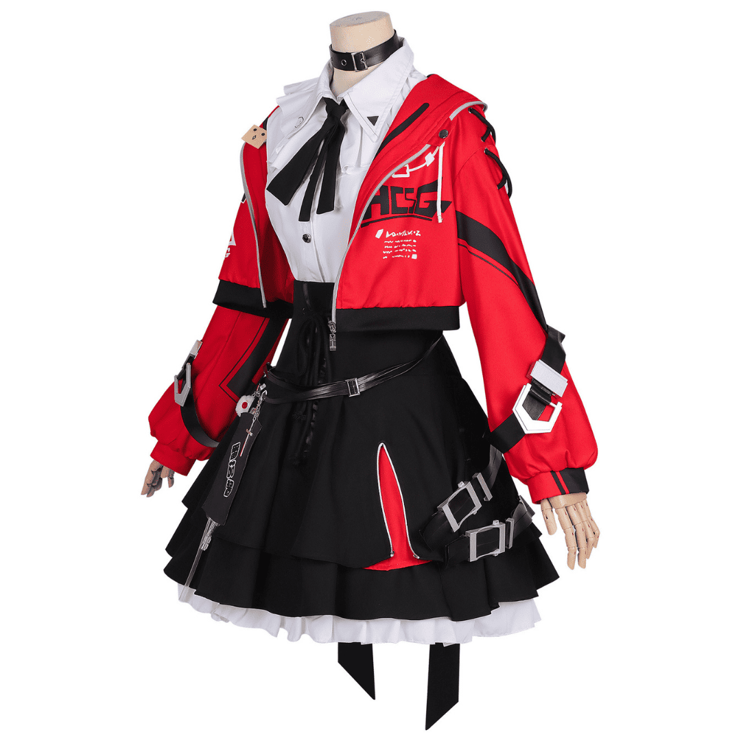 omgcos NTE Lacrimosa Red Cosplay Costume