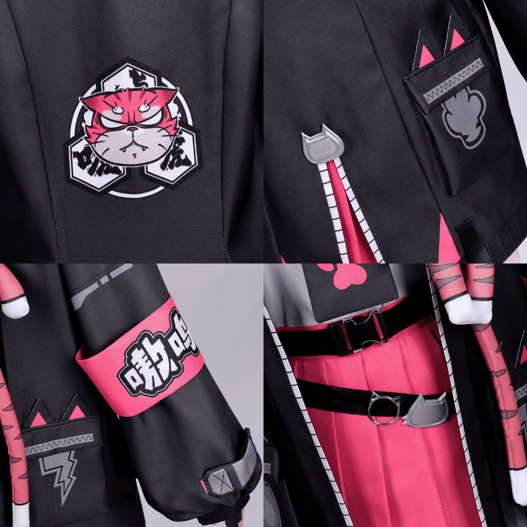 omgcos NTE Nanally Pink Cosplay Costume