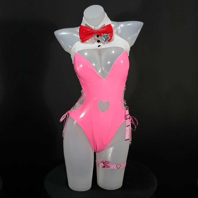 omgcos Nikke The Goddess of Victory Milk Bunny Dress Cosplay Costume
