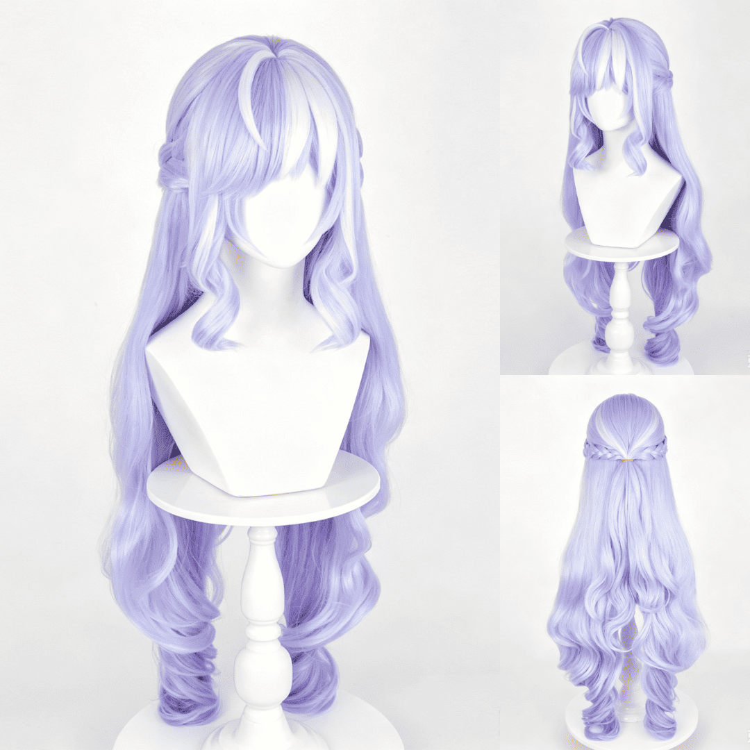 omgcos Zenless Zone Zero Vivian Purple Long Cosplay Wigs
