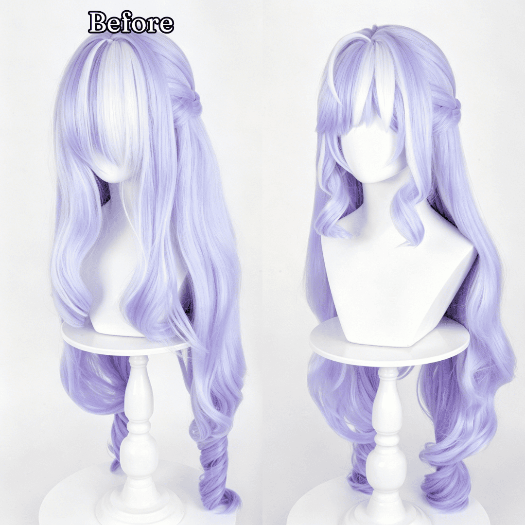 omgcos Zenless Zone Zero Vivian Purple Long Cosplay Wigs