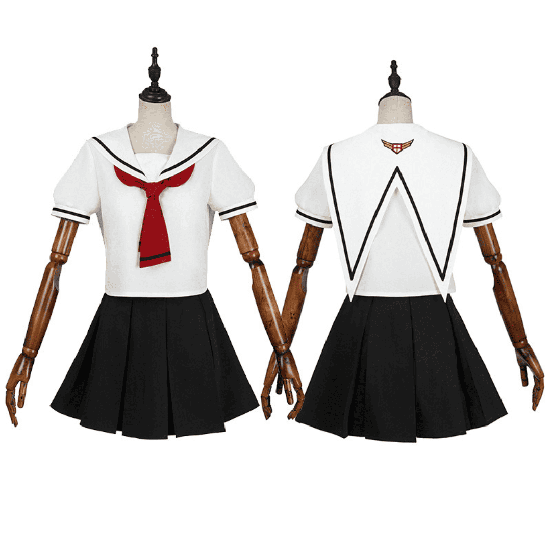 omgcos Card Sakura Japanese School Uniforms Sailor Suit Cosplay Costume