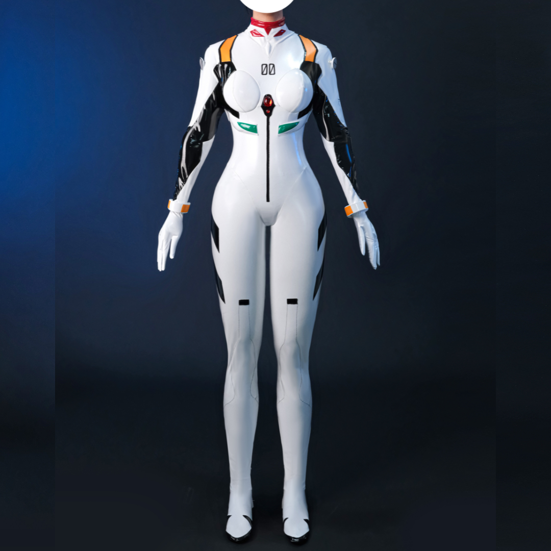 Ready To Ship EVA Ayanami Rei Combat Suit Cosplay Costume