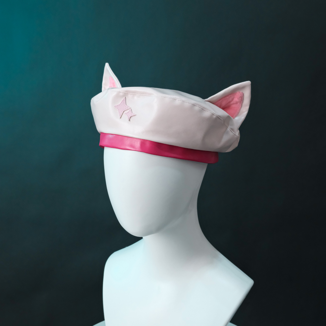 omgcos Fortnite Neko Singer Pink Skirt Cosplay Costume