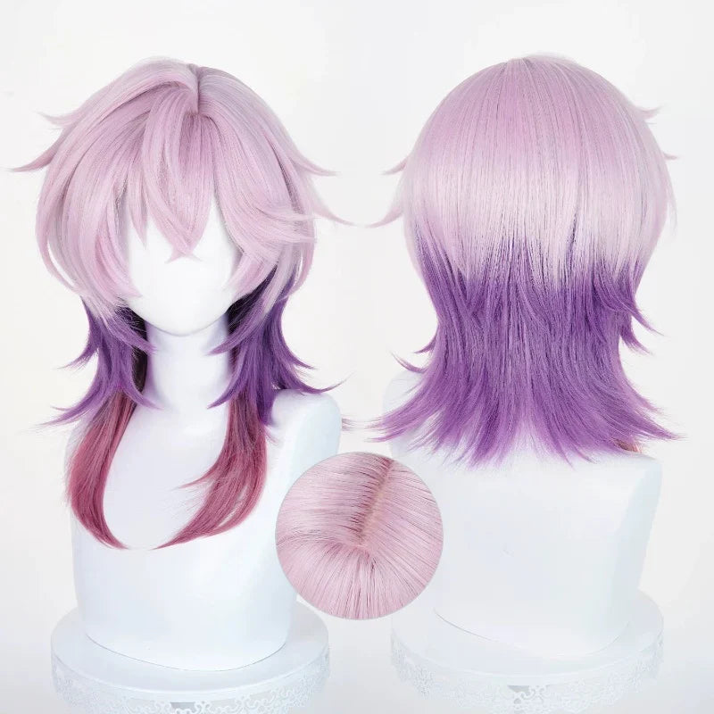 omgcos Genshin Impact Durin 55cm Mixed Colors Cosplay Wig