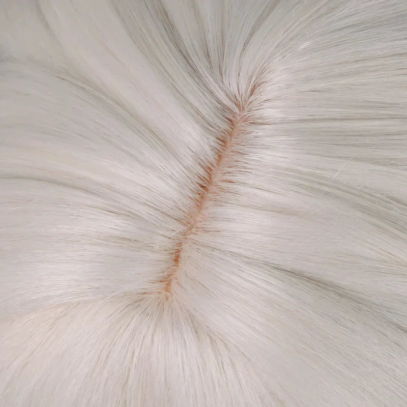 omgcos Genshin Impact Istaroth Gray-gold 98cm Halloween Cosplay Wig