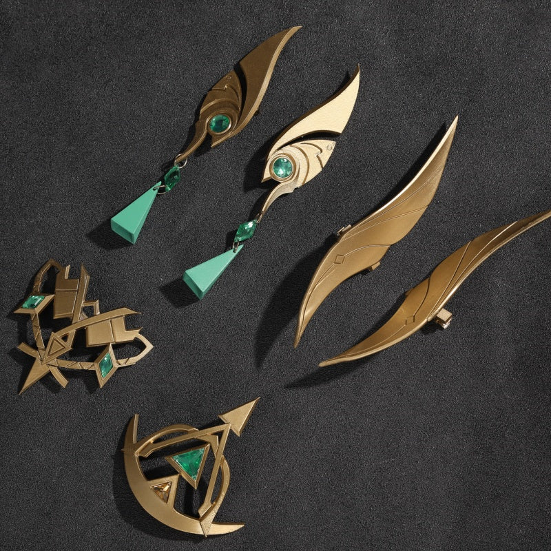 omgcos Genshin Impact Nefer Halloween Cosplay Costume