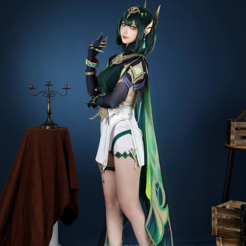 omgcos Genshin Impact Nefer Halloween Cosplay Costume