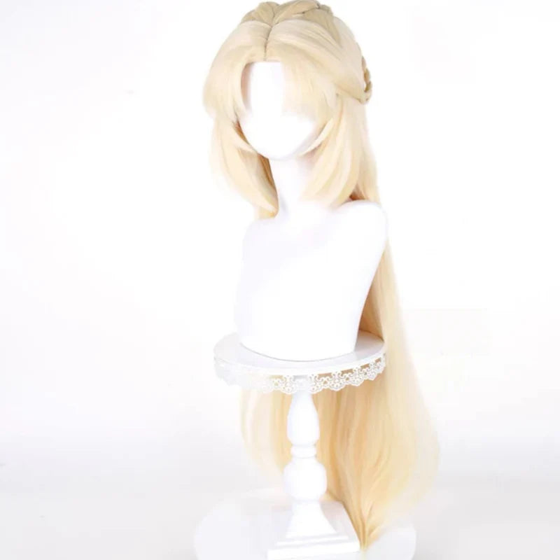 omgcos Genshin Impact Nicole Reeyn 100cm Gold Cosplay Wig