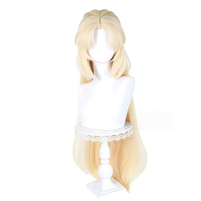 omgcos Genshin Impact Nicole Reeyn 100cm Gold Cosplay Wig