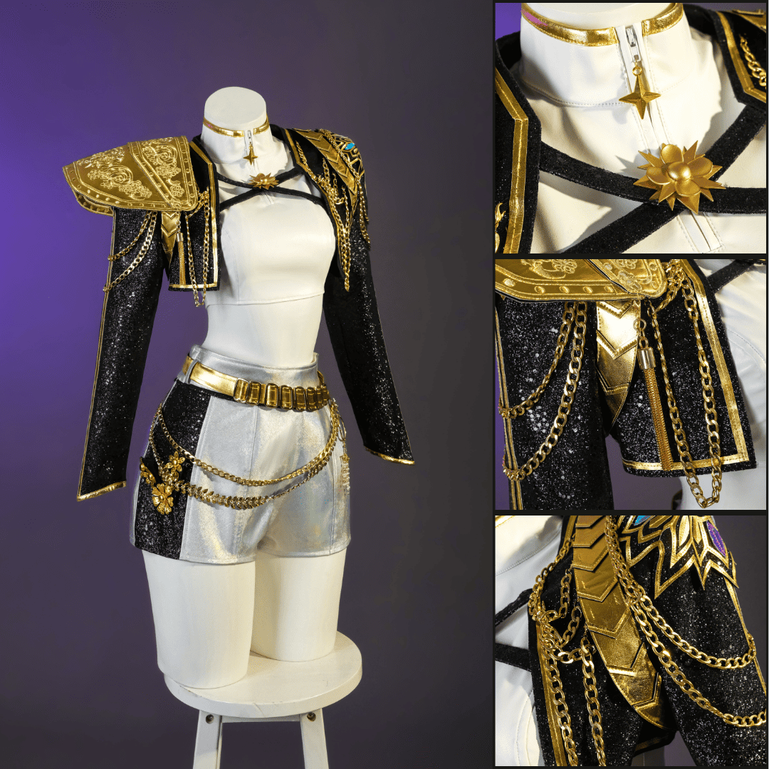 Last Batch omgcos Kpop Girl Golden Rumi Cosplay Costume