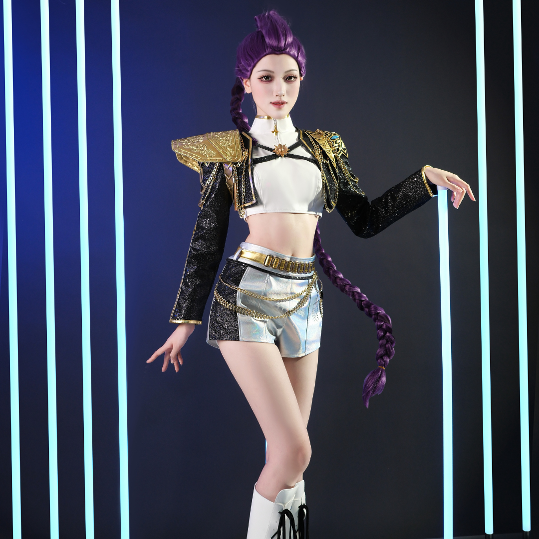 Last Batch omgcos Kpop Girl Golden Rumi Cosplay Costume