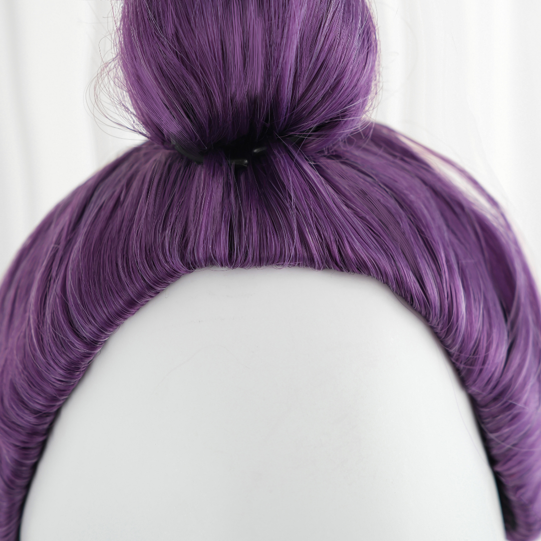 Ready To Ship omgcos Kpop Girl Rumi Cosplay Wig Purple Braid