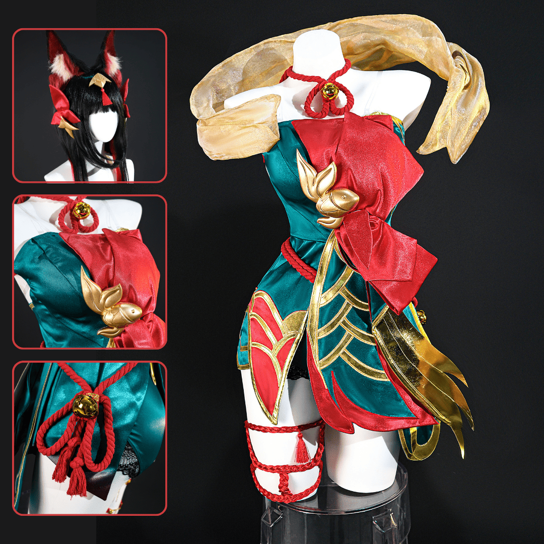Ready To Ship omgcos LOL After Hours Ahri Spirit Blossom Cosplay Costume