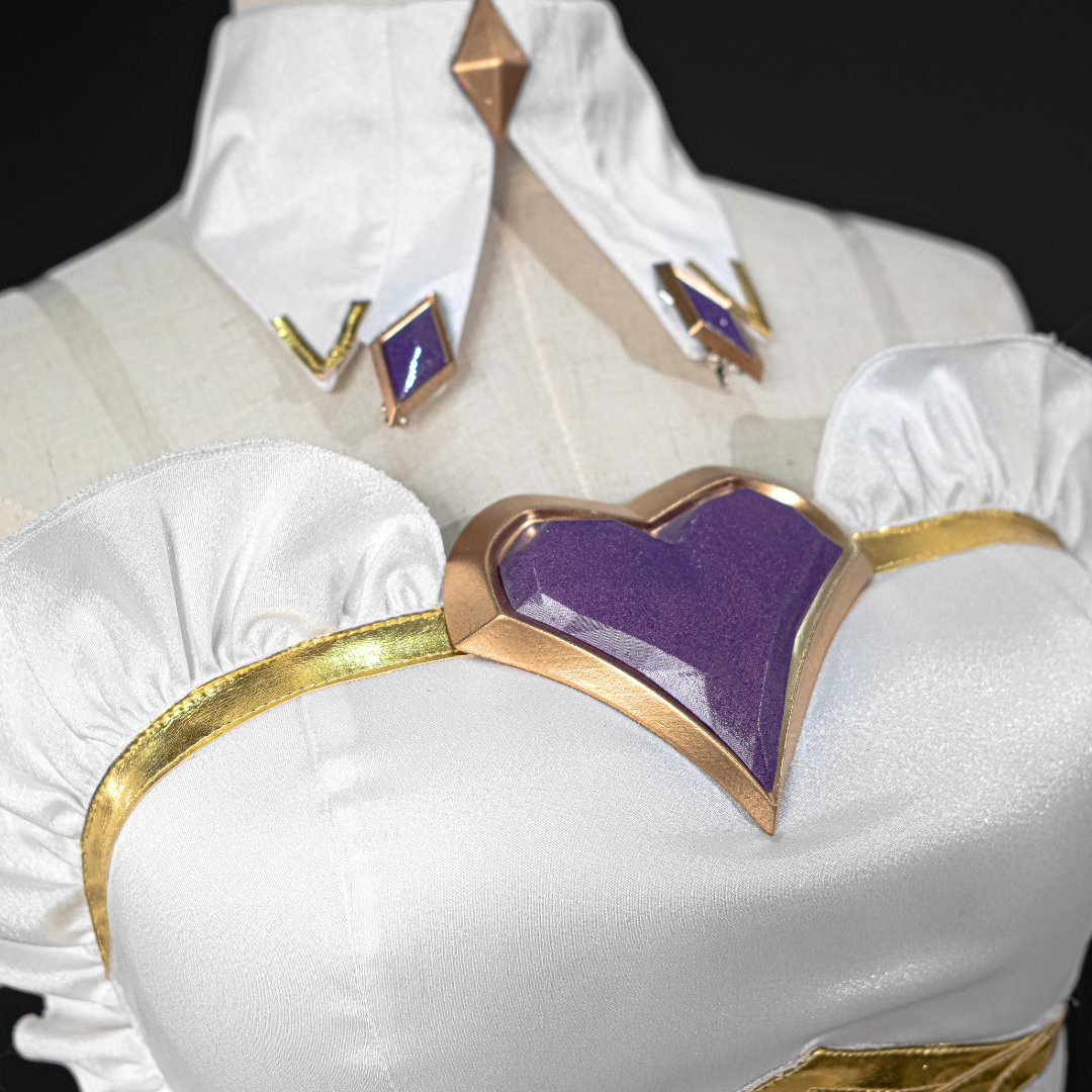 Ready To Ship omgcos LOL Golden Spatula Perfume Gem Ahri Cosplay Costume