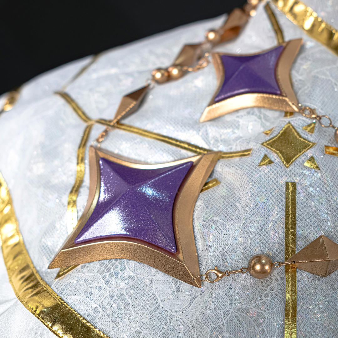 Ready To Ship omgcos LOL Golden Spatula Perfume Gem Ahri Cosplay Costume