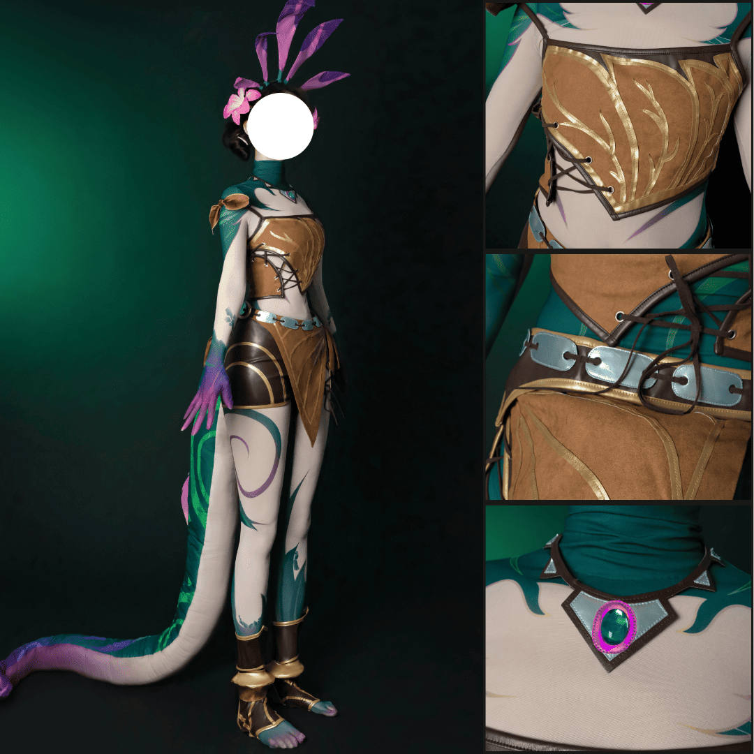 Ready To Ship omgcos LOL League Of Legends Neeko Cosplay Costume