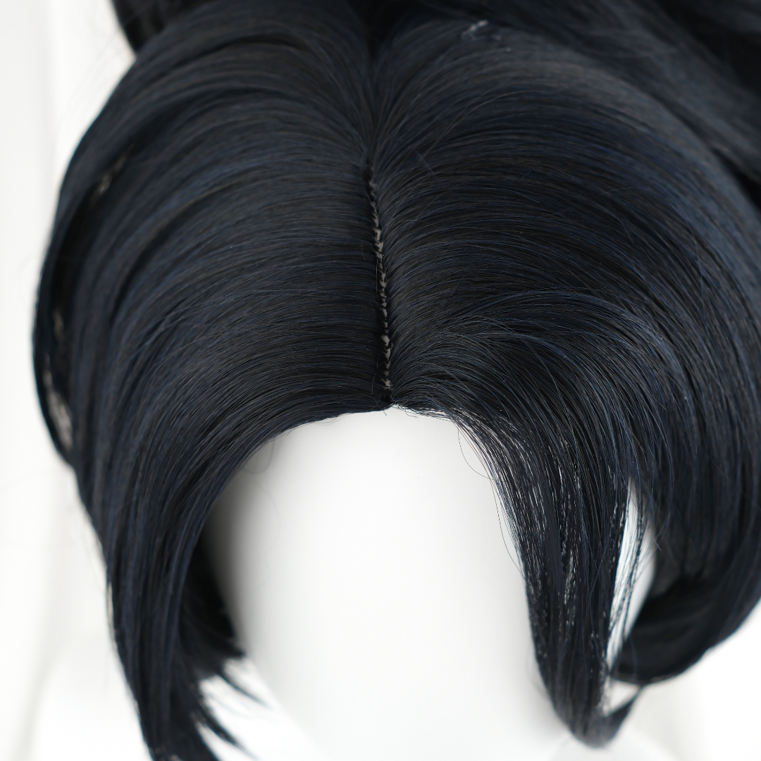 omgcos LOL League of Legends Akali Black Cosplay Wig