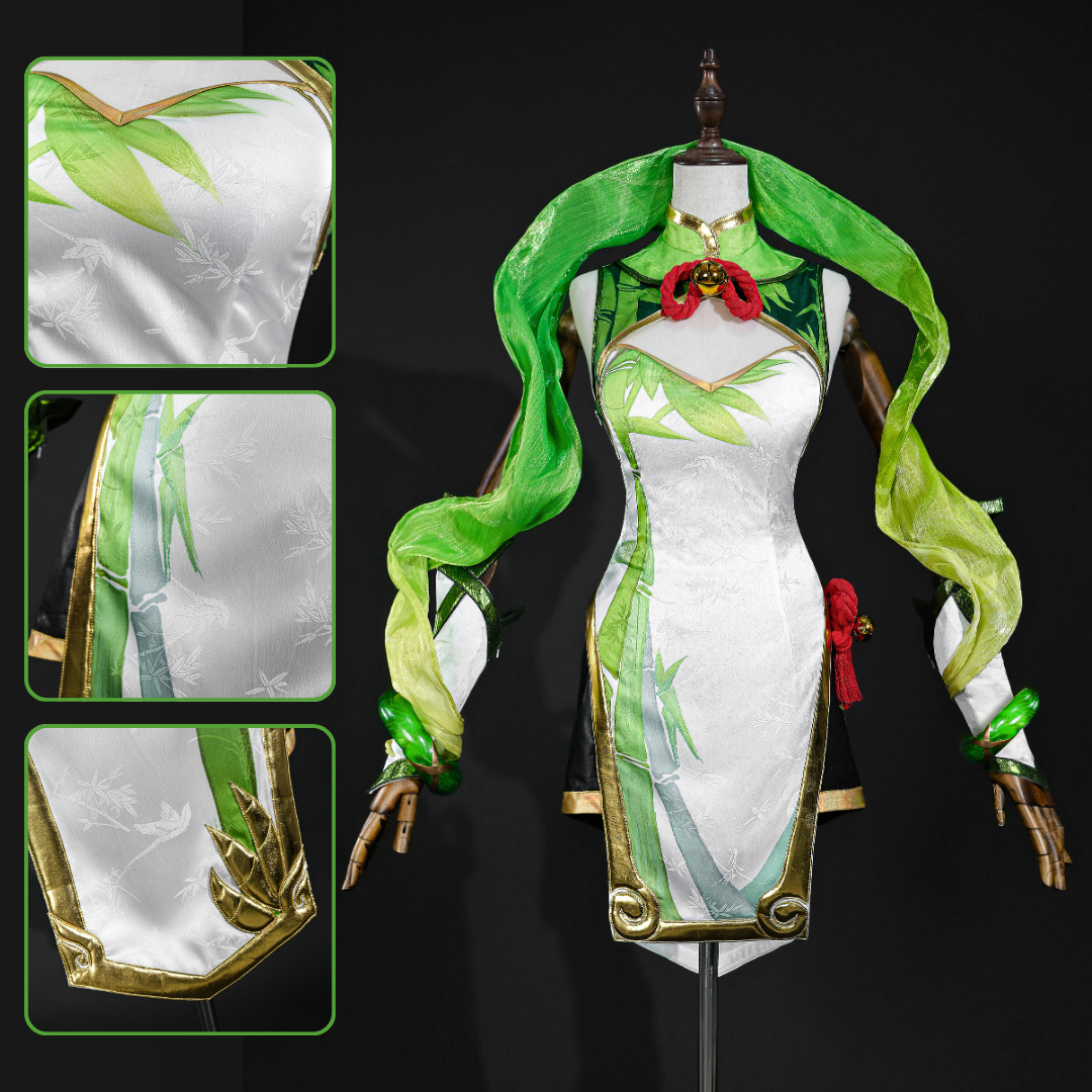 omgcos LOL Panda Pal Lux Cosplay Costume