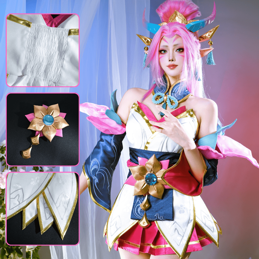 omgcos LOL Spirit Blossom Zyra Cosplay Costume