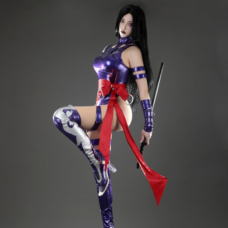 omgcos Marvel Rival Psylocke VENGEANCE Halloween Cosplay Costume