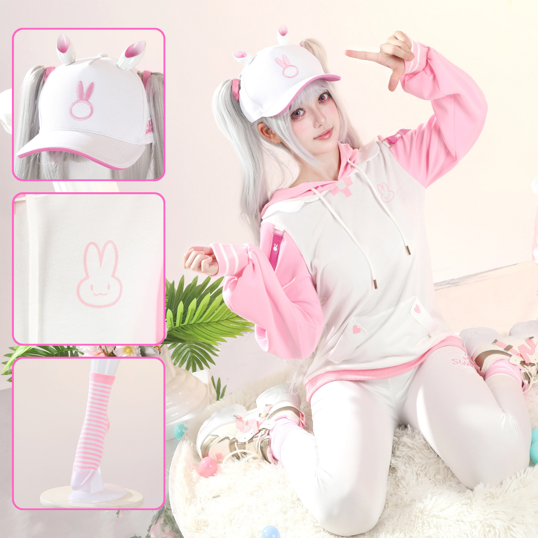 omgcos NIKKE Alice Hoodie Cute Cosplay Costume