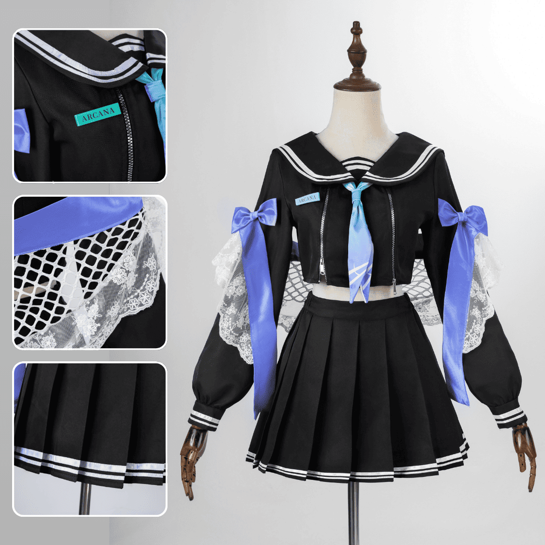omgcos Nikke Fortune Mate Arcana Cosplay Costume School Uniform