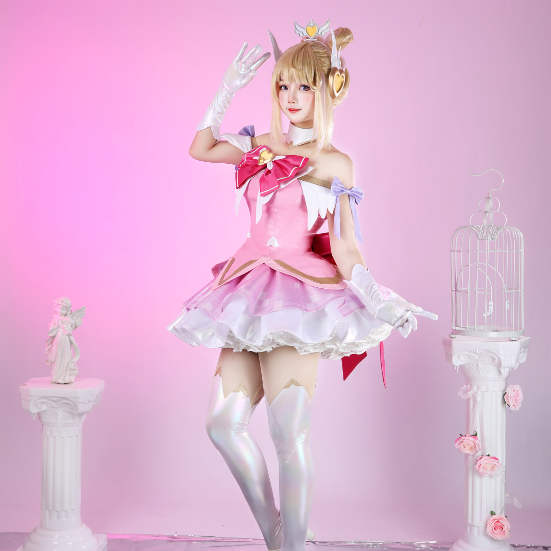 omgcos Overwatch Juno Magical Girl Cosplay Costume