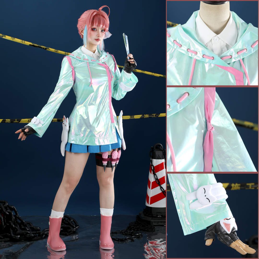 omgcos Overwatch Rainy Day Kiriko Cosplay Costume