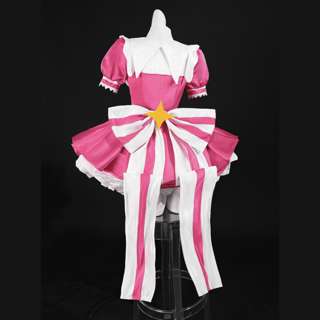 omgcos Retry Now Singer Pink Dress Magical Cosplay Costume In Stock