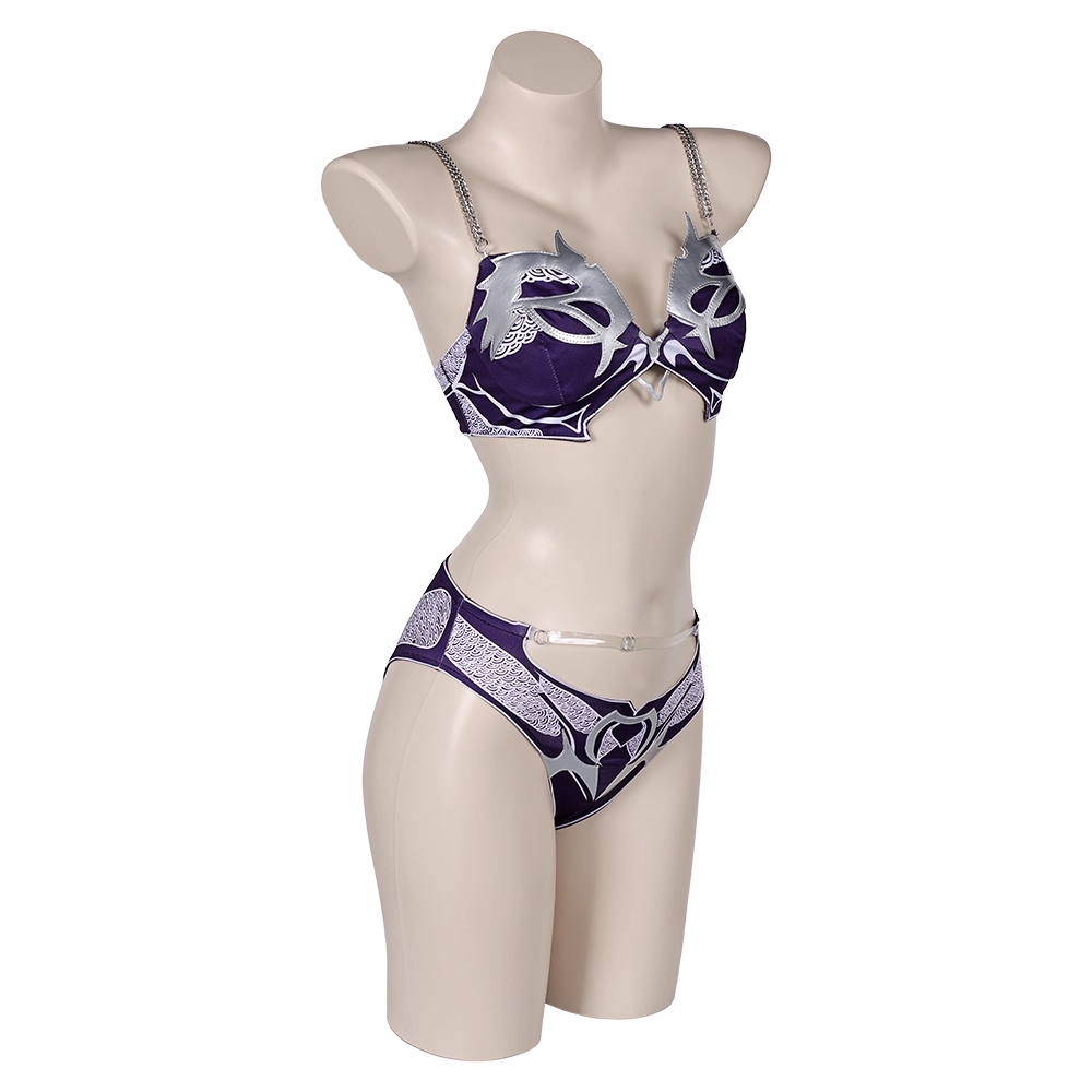 omgcos Shadowheart Bikini Baldur¡¯s Gate Cosplay Swimwear