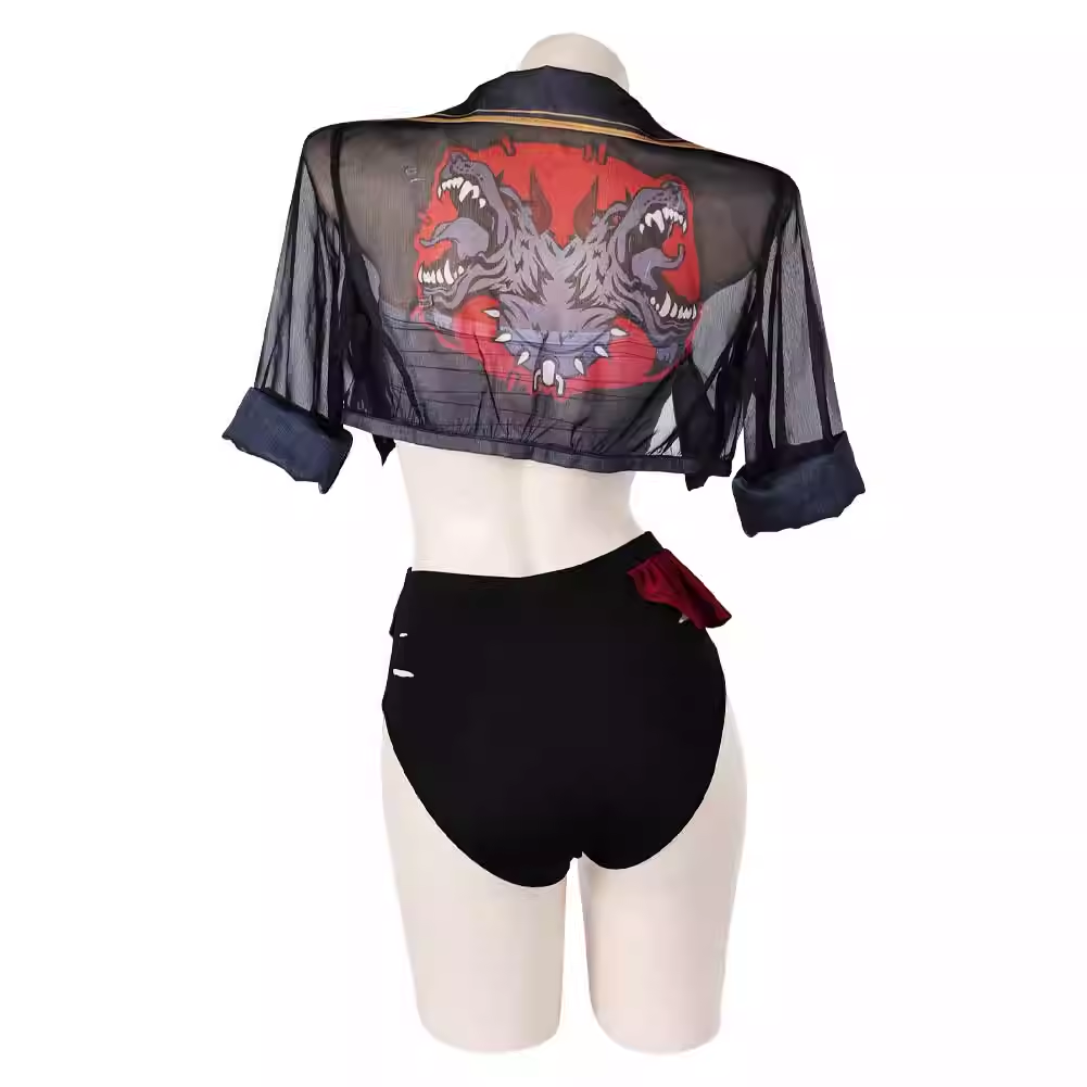 omgcos Vi Swimsuit Arcane Cosplay Bikini Set